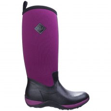 Muck Boots Arctic Adventure Pull On Wellington Black/Maroon