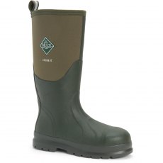 Muck Boots Chore Classic Steel Safety Wellington Moss