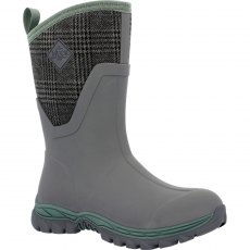 Muck Boots Arctic Sport II Mid Wellington Grey Plaid