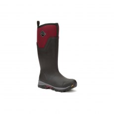 Muck Boots Arctic Ice Tall Wellington Black/Maroon