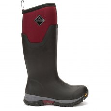 Muck Boots Arctic Ice Tall Wellington Black/Maroon