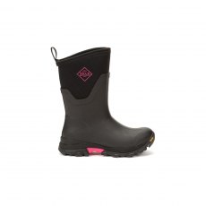 Muck Boots Arctic Ice Mid Wellington Black/Pink