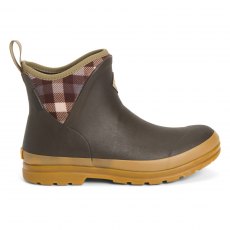 Muck Boots Original Ankle Wellington Brown Plaid