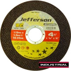 Jefferson Inox Cutting Disc 4.5" x 1mm