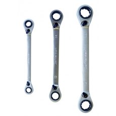 Jefferson Reversible Ratchet Spanner Set 3 Piece