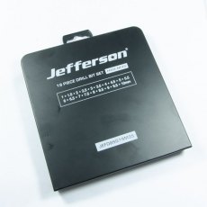 Jefferson Cobalt M35 Drill Bit Set 19 Piece