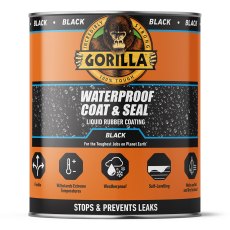 Gorilla Waterproof Coat & Seal Black 450ml