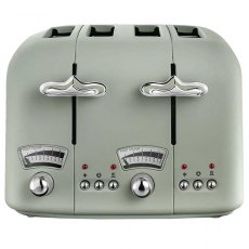 TOASTER 4 SLICE PINK ARGENTO