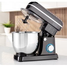 Black & Decker Stand Mixer Black/Chrome 1300w