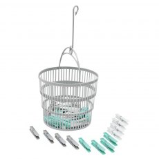 JVL Collapsible Pet Basket With 50 Pegs