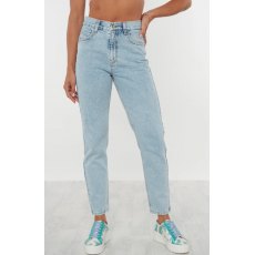 Whale Of A Time Signature Denim Mom Jeans