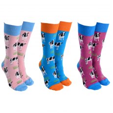 Sock Society Phase 7 Cow Sock Assorted