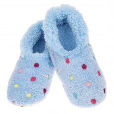 Snoozies Lots A Dots Slipper Sock Assorted