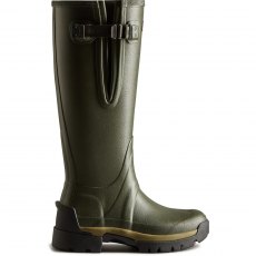 Hunter Balmoral Adjustable Neoprene Lined Wellington Olive