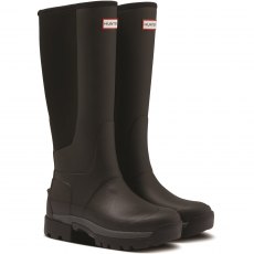 Hunter Balmoral Hybrid Tall Wellington Black