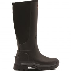 Hunter Balmoral Hybrid Tall Wellington Black