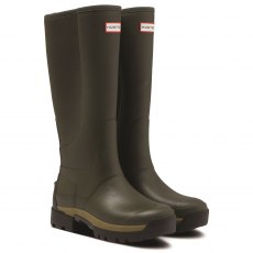 Hunter Balmoral Hybrid Tall Wellington Olive