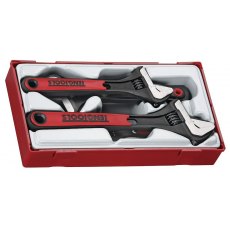 Teng Tools Adjustable Wrench Set 4 Piece