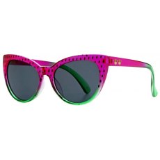 Kid's Cat Eye Sunglasses Pink/Green