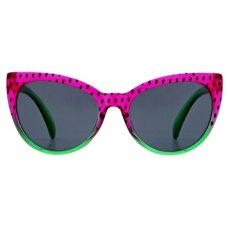 Kid's Cat Eye Sunglasses Pink/Green