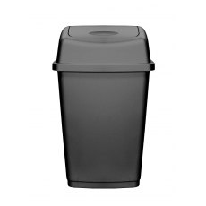 Swing Lid Bin Ash 50L