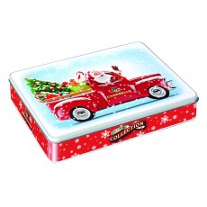 Campbells Shortbread Santa In Van Tin 150g