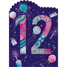 12 Today Birthday Card