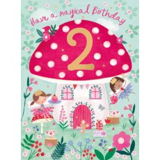 Magical 2nd Birthday Card