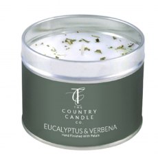 Country Candle Co Pastels Eucalyptus & Verbena Tin Candle