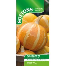 Suttons Courgette Summer Holidays F1 Seed