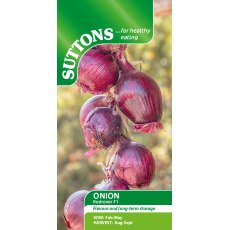 Suttons Onion Redrover F1 Seed