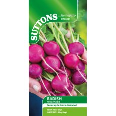 Suttons Radish Royal Purple Seed