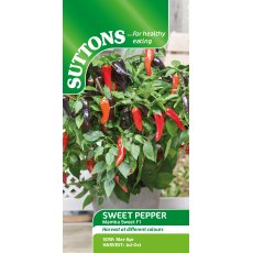 Suttons Sweet Pepper Mamba F1 Seed