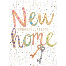 Congratulations New Home Keys Card