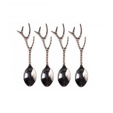 Just Slate Antler Spoon 4 Pack