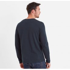 Tog24 Lewes Long Sleeved T-Shirt Dark Indigo Size M