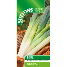 Suttons Leek Allium Santora F1 Seeds