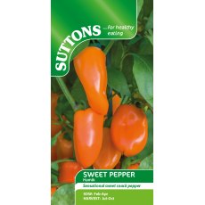 Suttons Capsicum Hamik Sweet Pepper Seeds
