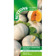 Suttons Pumpkin Cucurbita Grey Ghost F1 Seeds