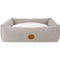 Snug & Cosy Lush Dog Bed Mink