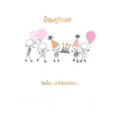 Smudge Daughter Birthday Card