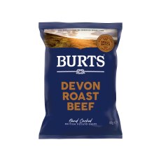 Burts Devon Roast Beef Crisps 40g x 20