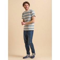 Brakeburn T-Shirt Multi Stripe