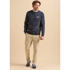 Brakeburn Crew Custom Sweater Navy