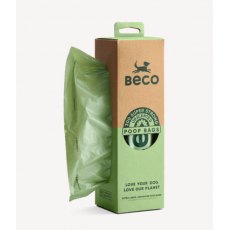 Beco Unscented Poo Bags With Dispenser 300 Pack