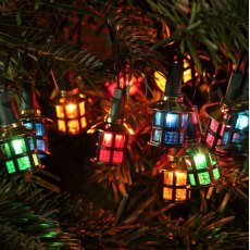 Victorian Lantern String Light Multi Colour LED Victorian Lantern String Light Multi Colour LED