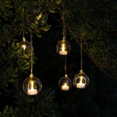 Glass Bubble Tealights 6 Pack Glass Bubble Tealights 6 Pack