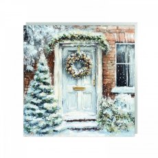 Art Marketing Warm Welcome Christmas Card 6 Pack
