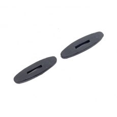 HY Equestrian Rein Stops Black 2 Pack