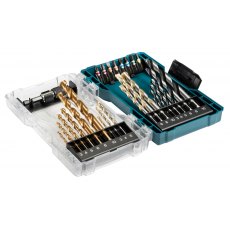 Makita Metal, Wood & Concrete Drill & Screw Bit Set 27 Piece